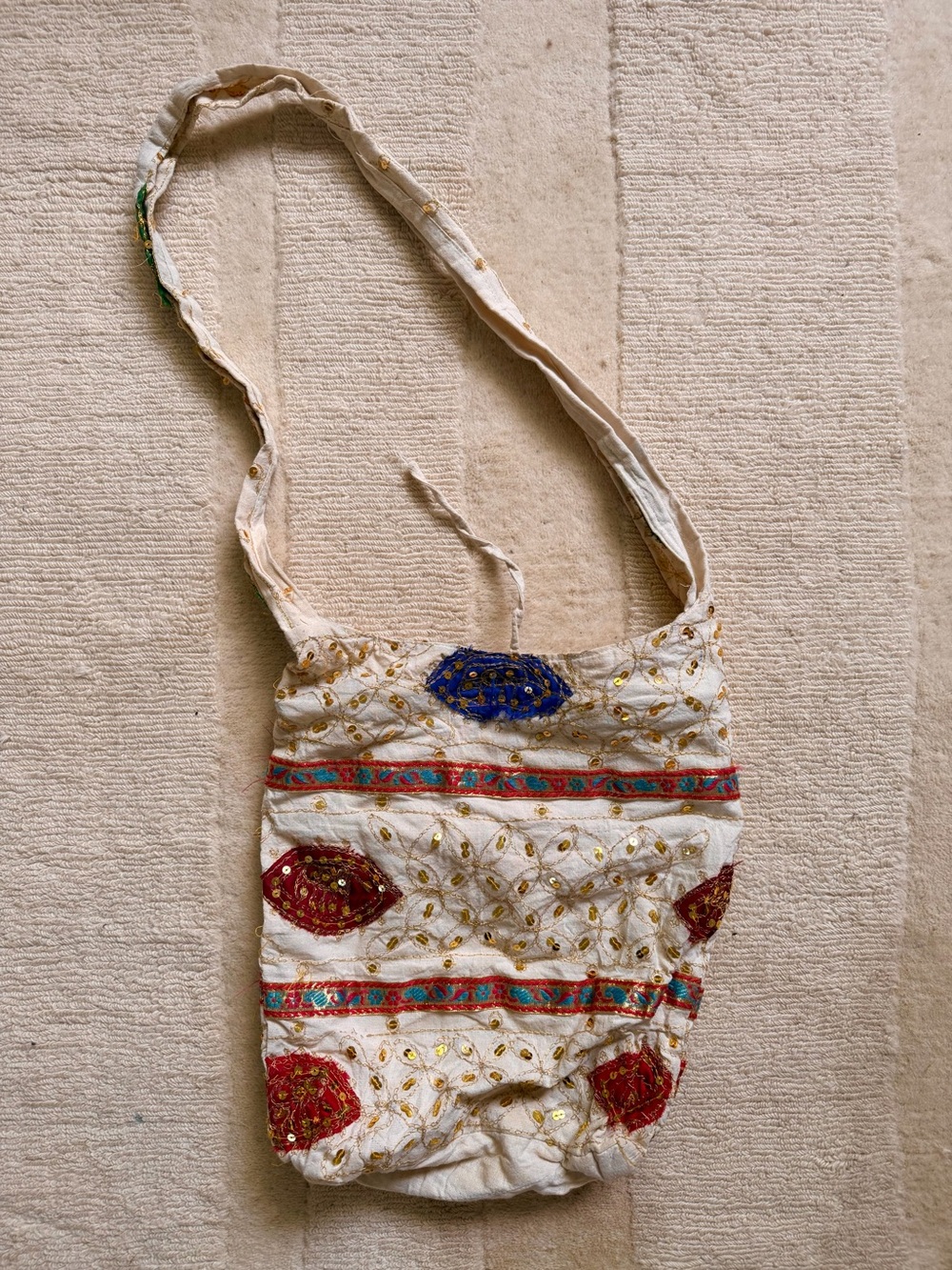 Embroidered Indian Crossbody Bag